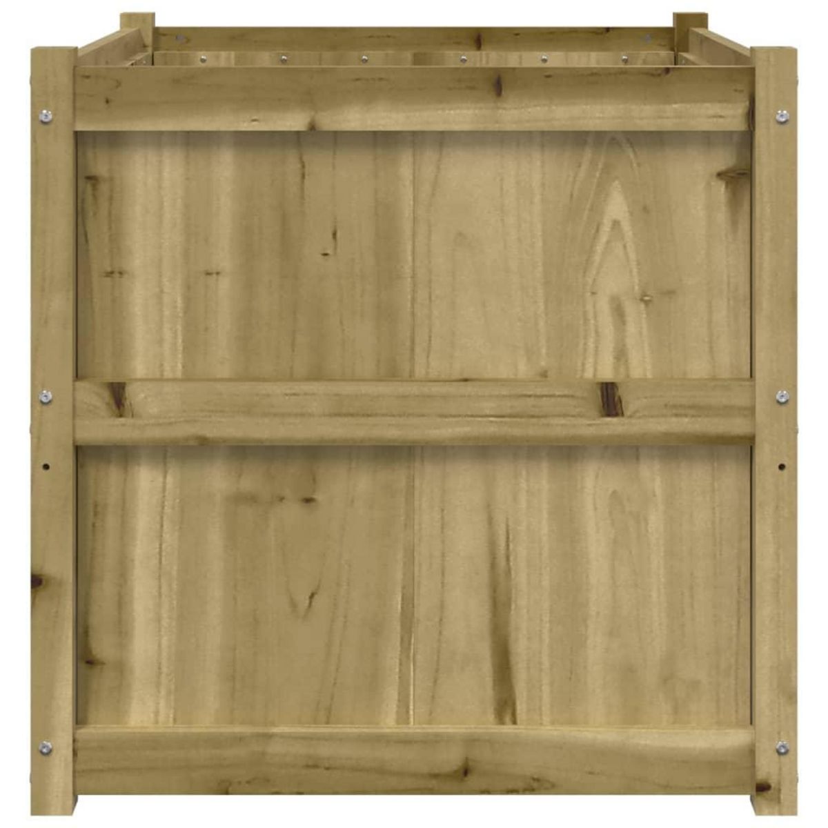 VIDAXL Jardiniere d'exterieur 70x70x70 cm bois de pin impregne