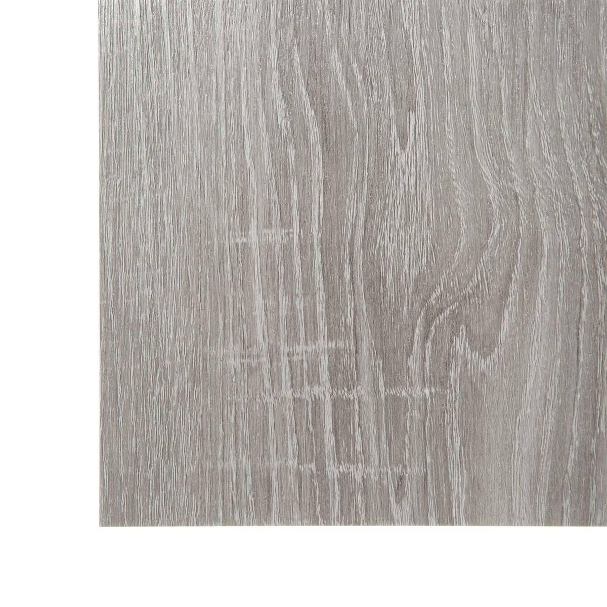 SECRET DE GOURMET Lot de 6 sets de table rectangulaire Bois gris - 45 x 30 cm - Gris