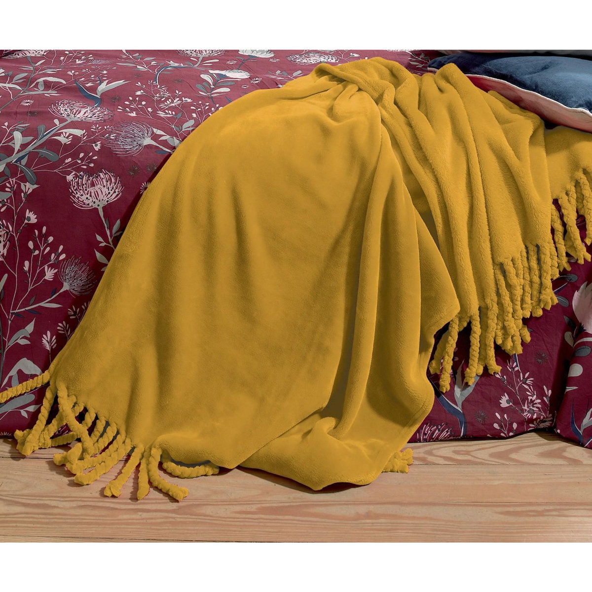 Les Ateliers du Linge Plaid 100%polyester