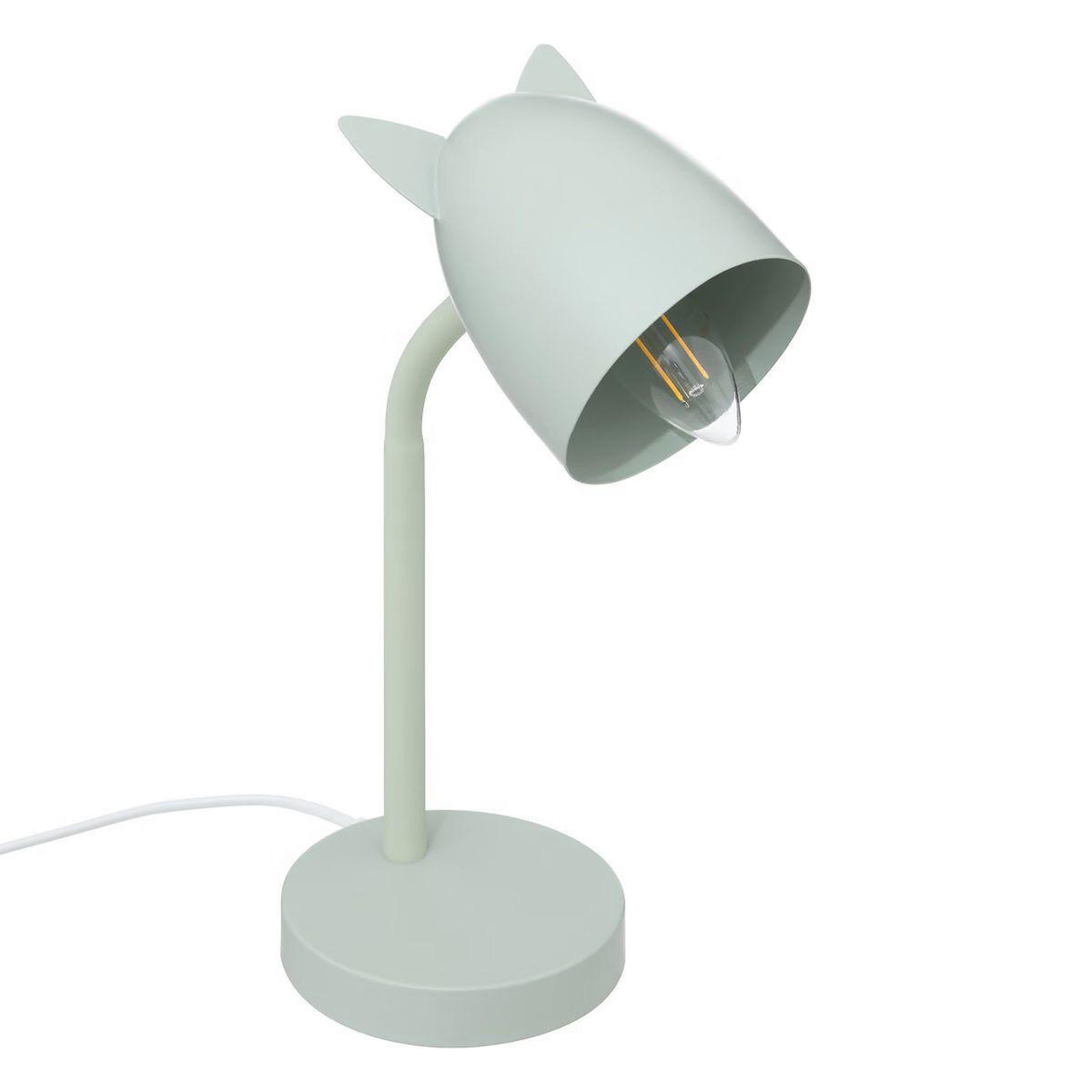 Voir la diapositive 1 : Atmosphera Kids Lampe à poser en métal  oreilles  31cm vert