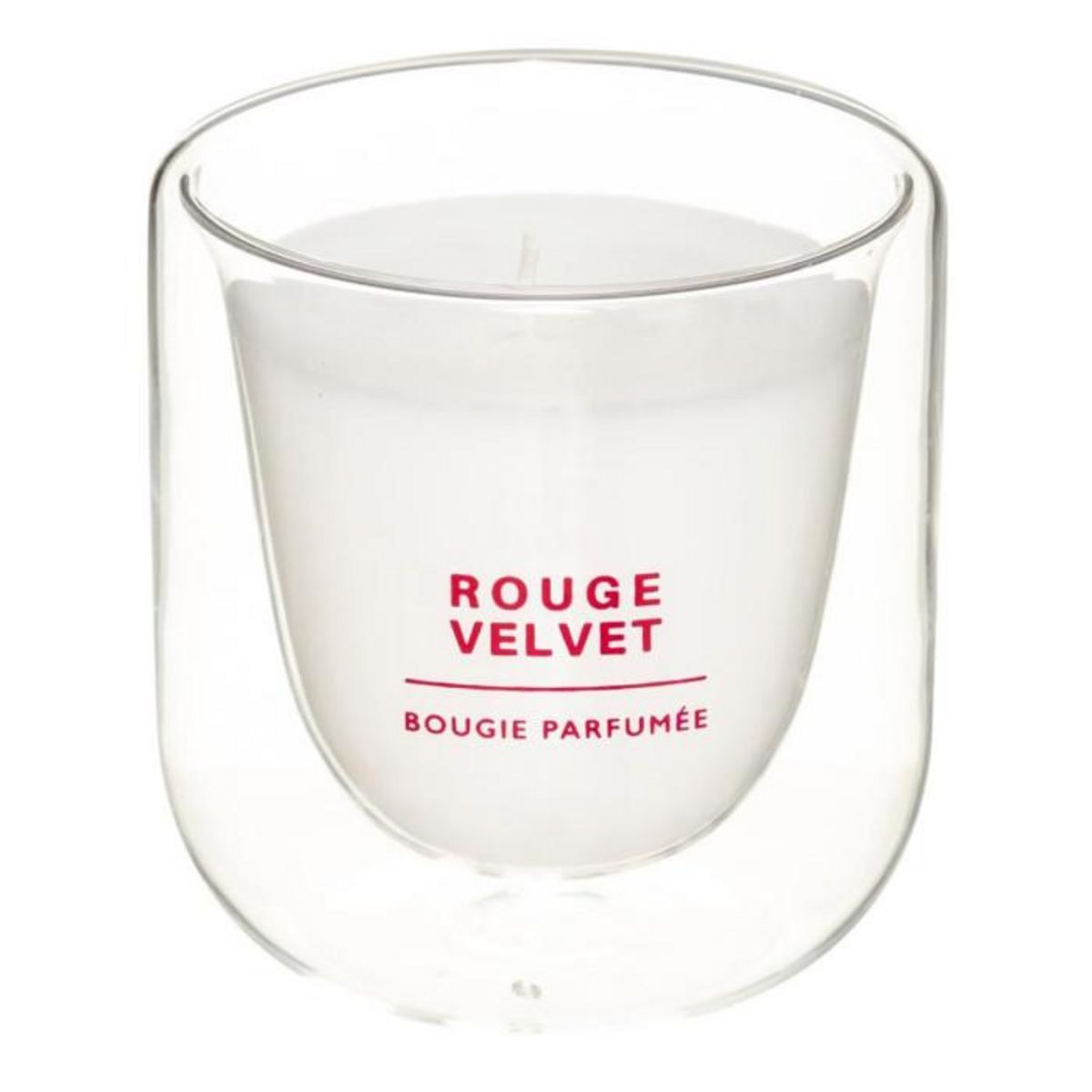 COMPTOIR DE LA BOUGIE Bougie Parfumée En Verre  Ilan  130g Rouge Velvet