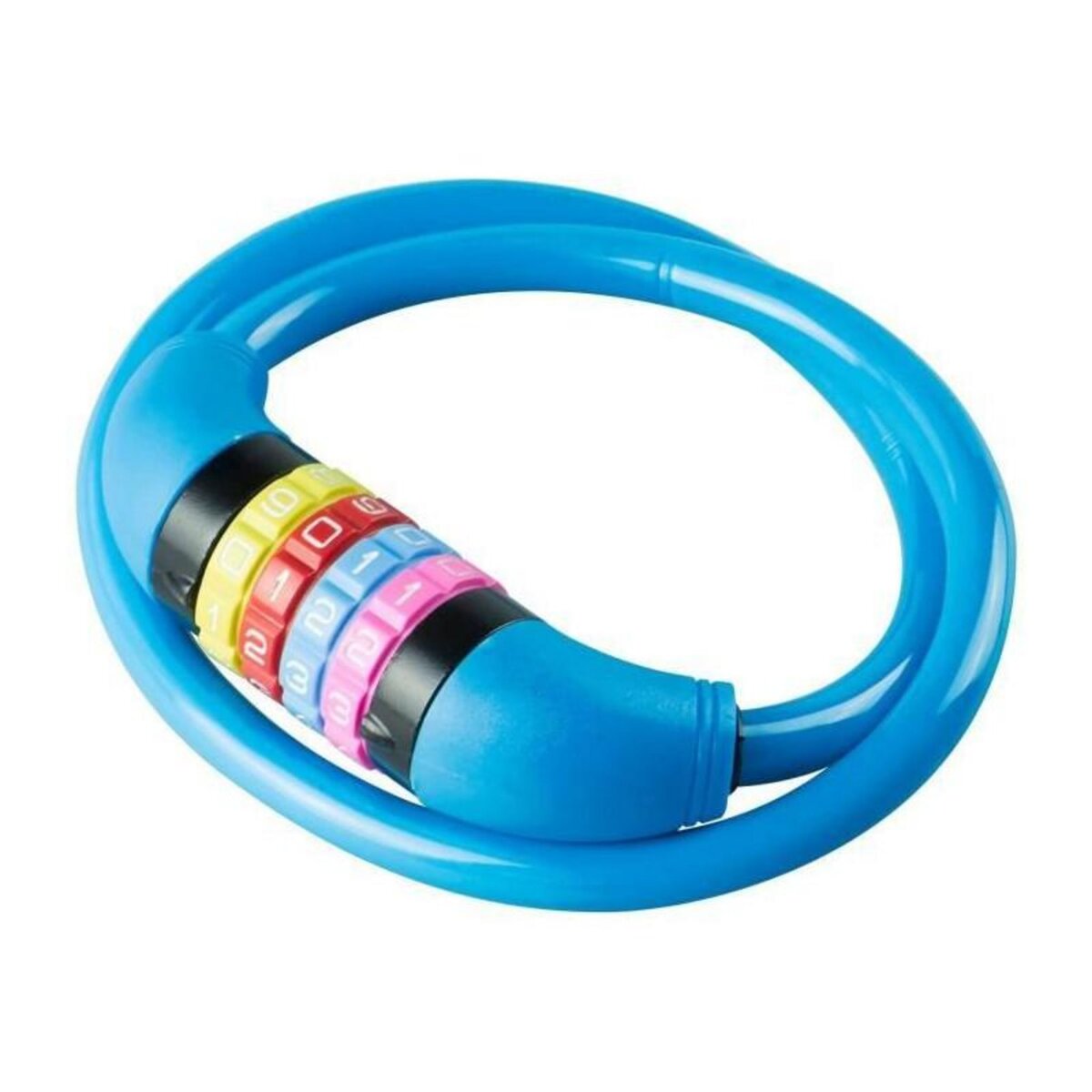 BURG WACHTER Antivol Kids vélo - BURG WACHTER - 210 C 65 KIDS - Couleur, code, 65 cm, acier 10 mm