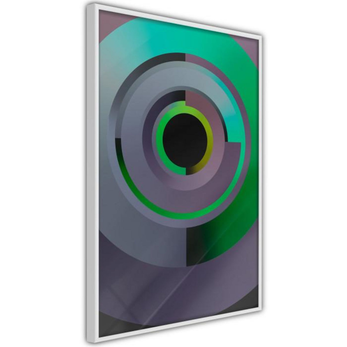 Paris Prix Affiche Murale Encadrée  Green Record