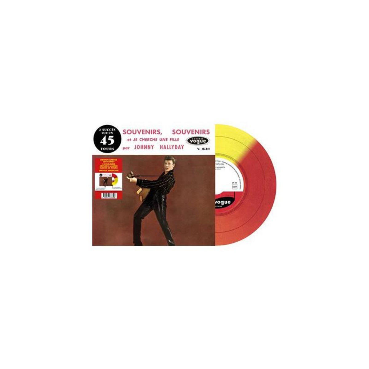 Souvenirs, Souvenirs Edition Limitée Vinyle Bicolore Rouge et Jaune