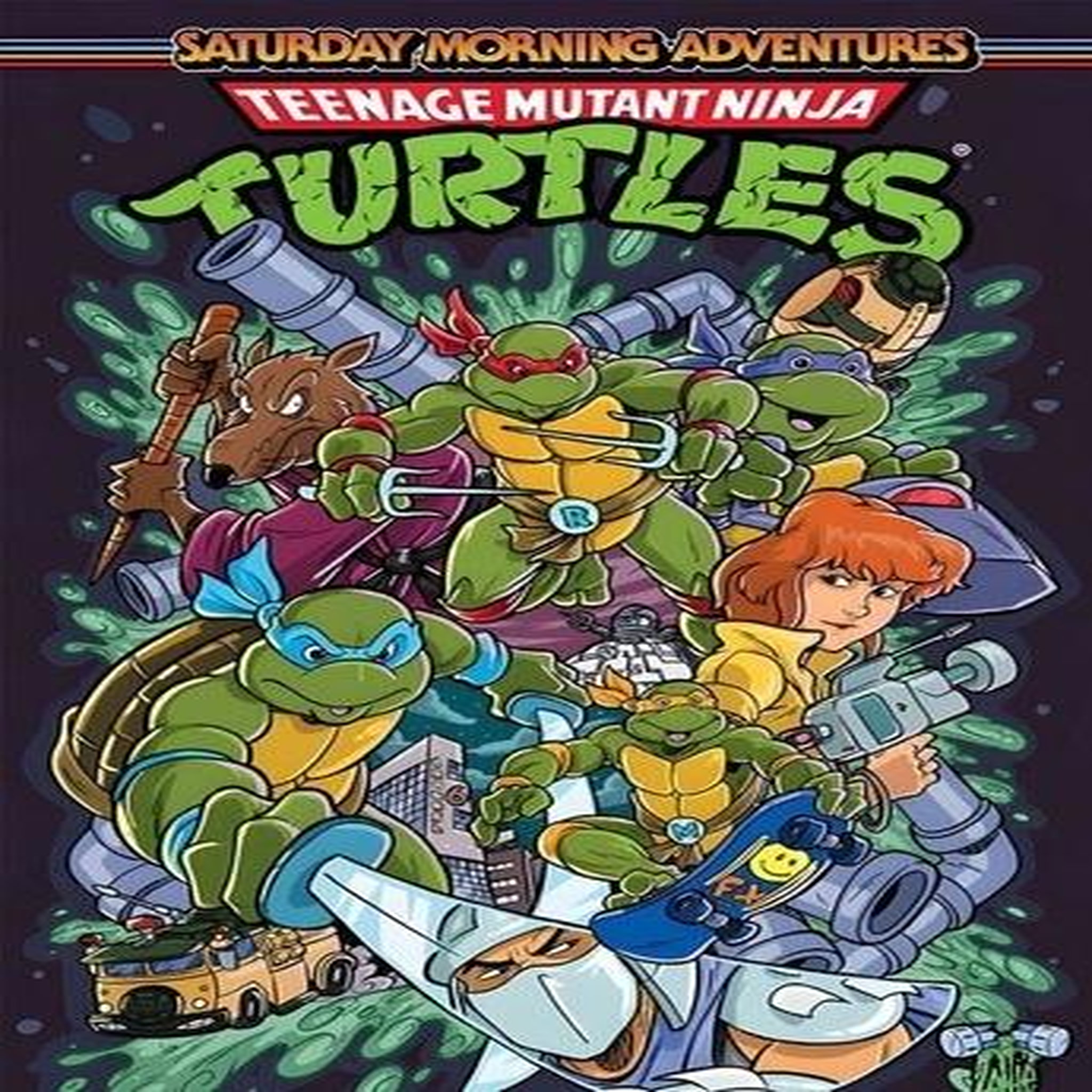 TEENAGE MUTANT NINJA TURTLES : SATURDAY MORNING ADVENTURES TOME 2 , Burnham Erik