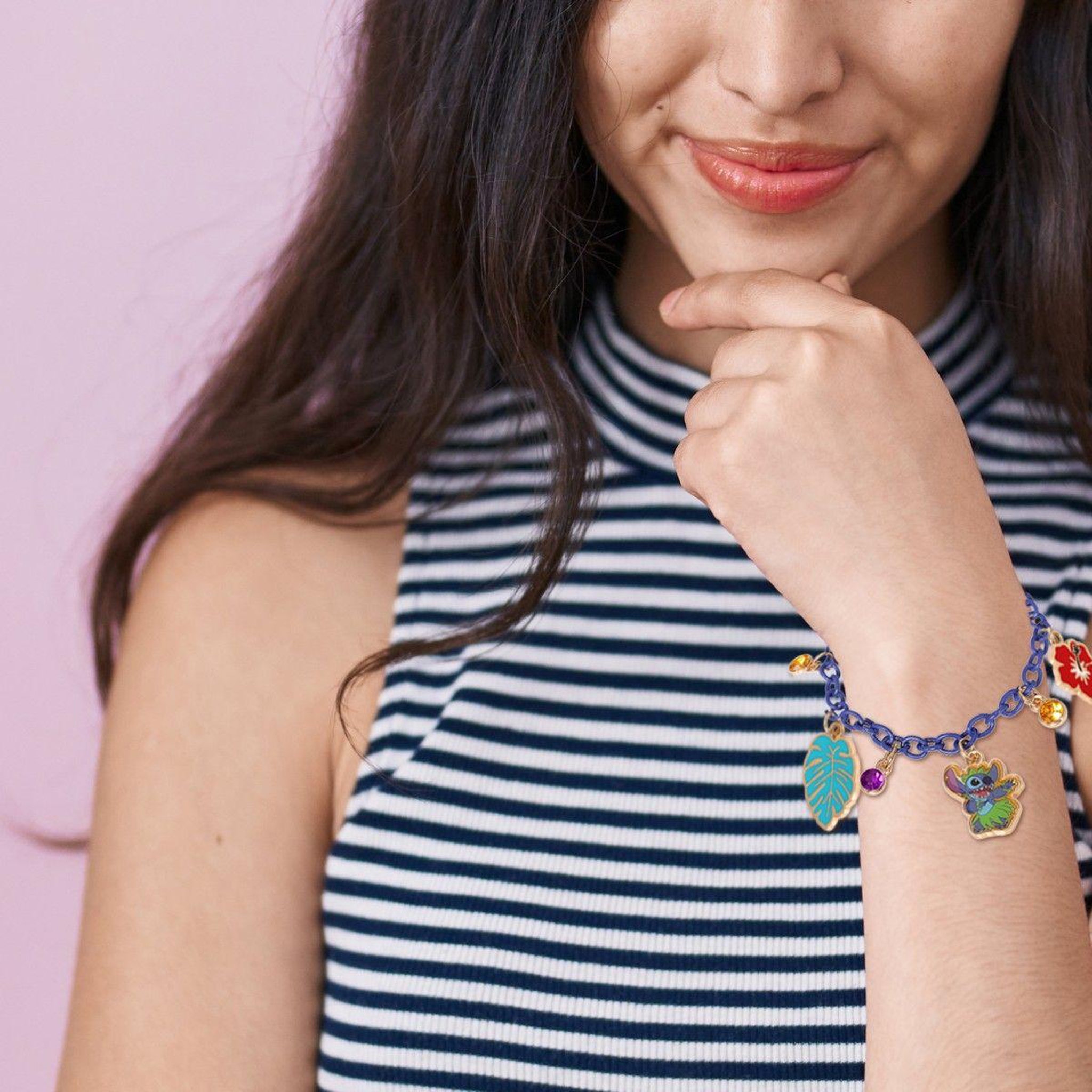 Voir la diapositive 2 : SC CRYSTAL Bracelet Disney - Stitch