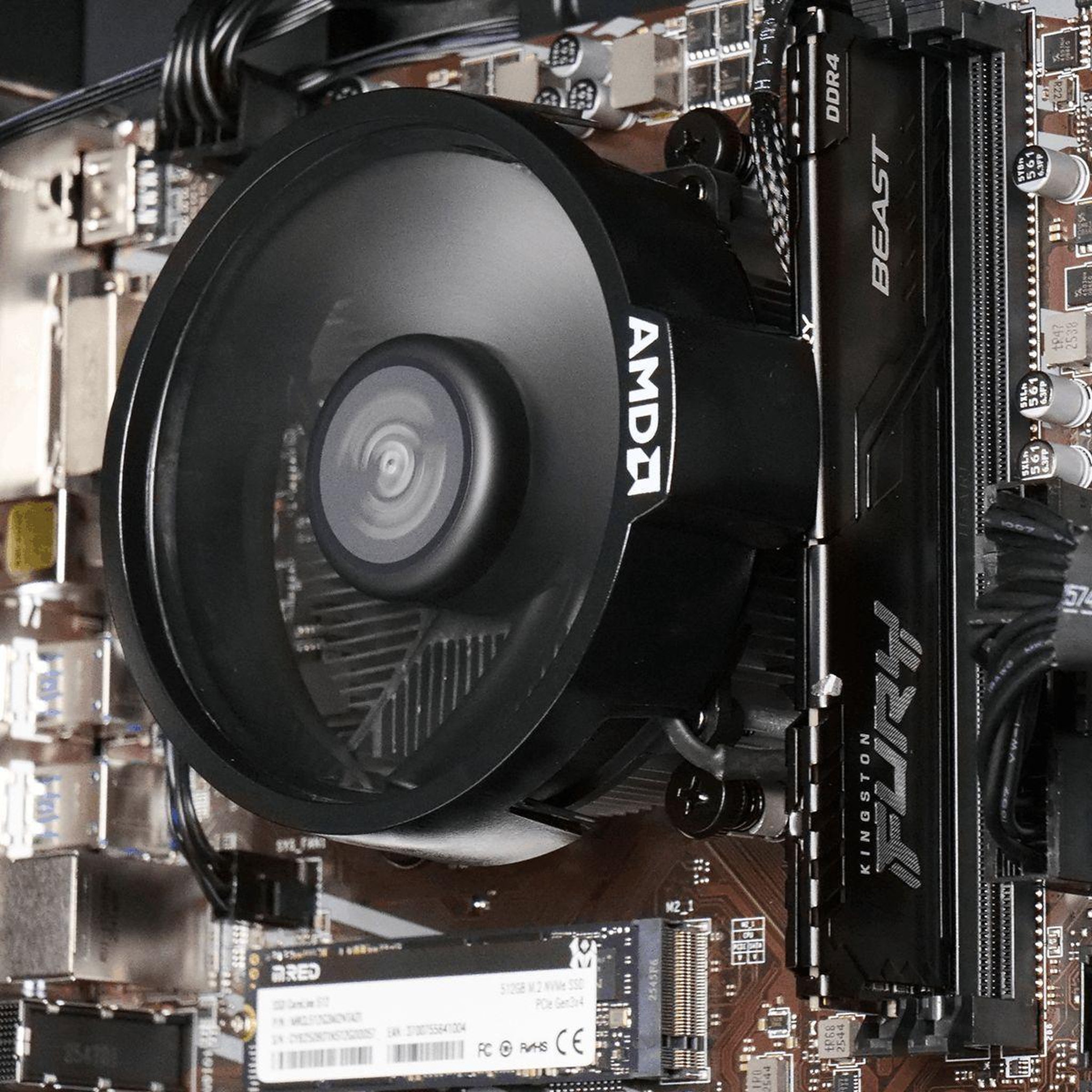 Voir la diapositive 5 : MRED Unité centrale CBT105-01 R5 5500GT 8Go 512Go