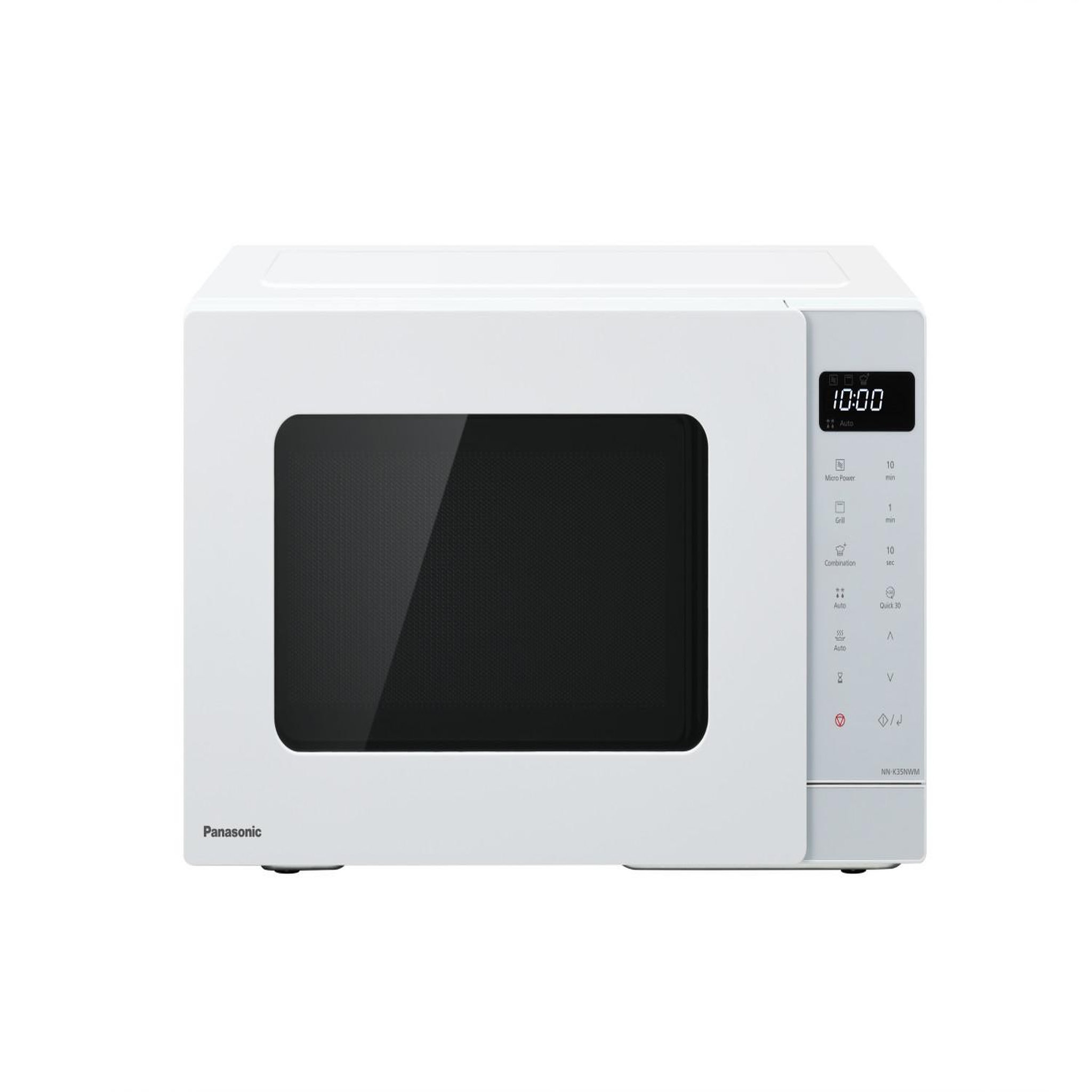Voir la diapositive 2 : PANASONIC Panasonic PAN NN-K35NW MEPG Mikrowelle Blanc Micro-onde simple Comptoir 24 L 900 W