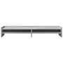 Voir la diapositive 4 : VIDAXL Support de moniteur sonoma gris 100x24x16 cm bois d ingénierie