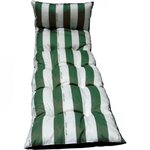 Jardin prive Coussin JARDIN PRIVE Bain de soleil Flocons Cancale Jp - 180 x 56 x 10 cm - Vert