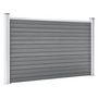Voir la diapositive 3 : VIDAXL Cloture de jardin WPC 872x106 cm Gris