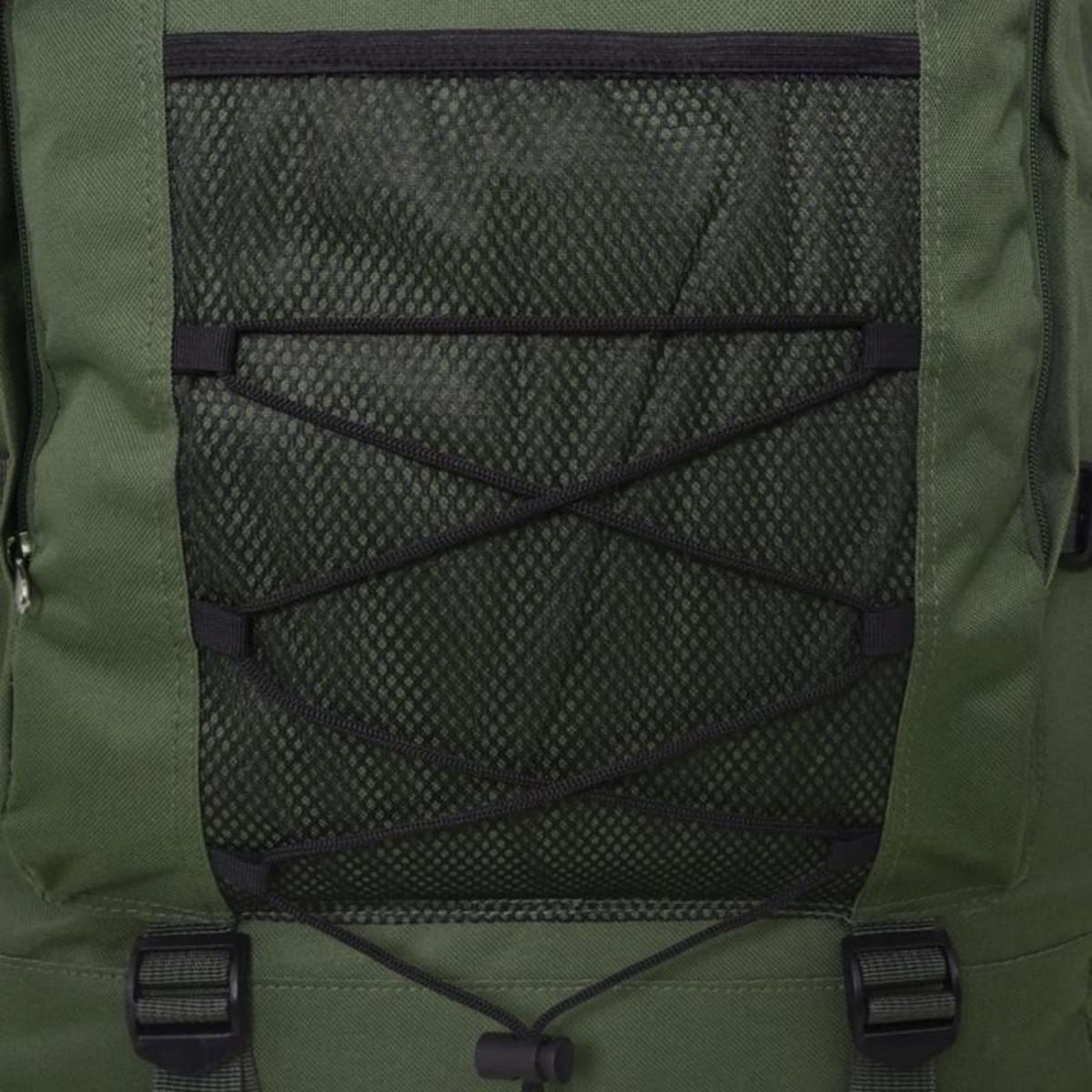 VIDAXL Sac à dos en style d armée XXL 100 L Vert