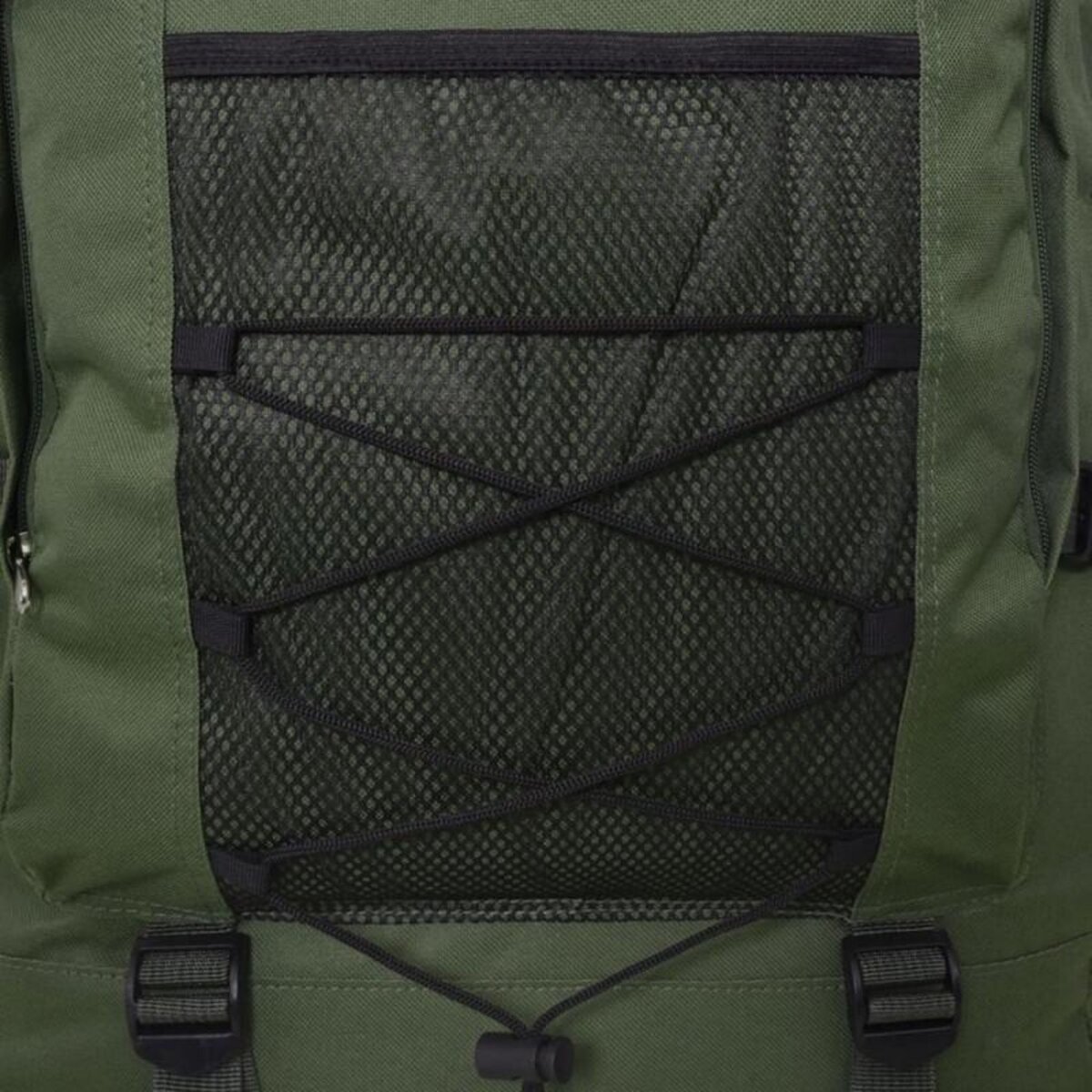 VIDAXL Sac à dos en style d armée XXL 100 L Vert