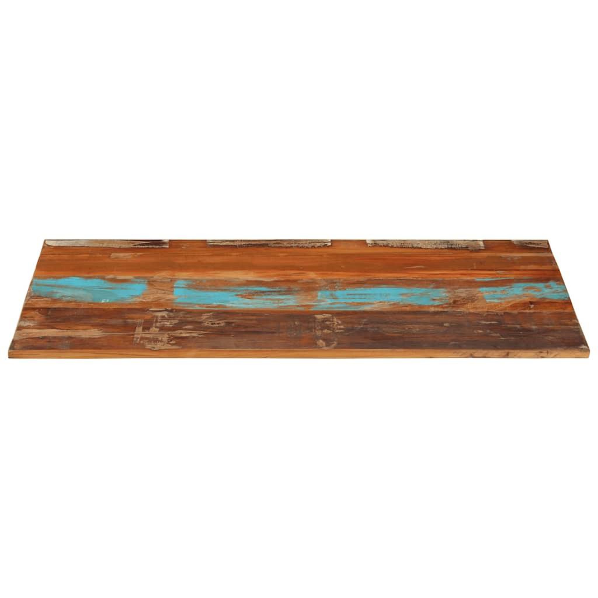 Voir la diapositive 2 : VIDAXL Dessus de table rectangulaire 60x100 cm 15-16 mm bois recupere