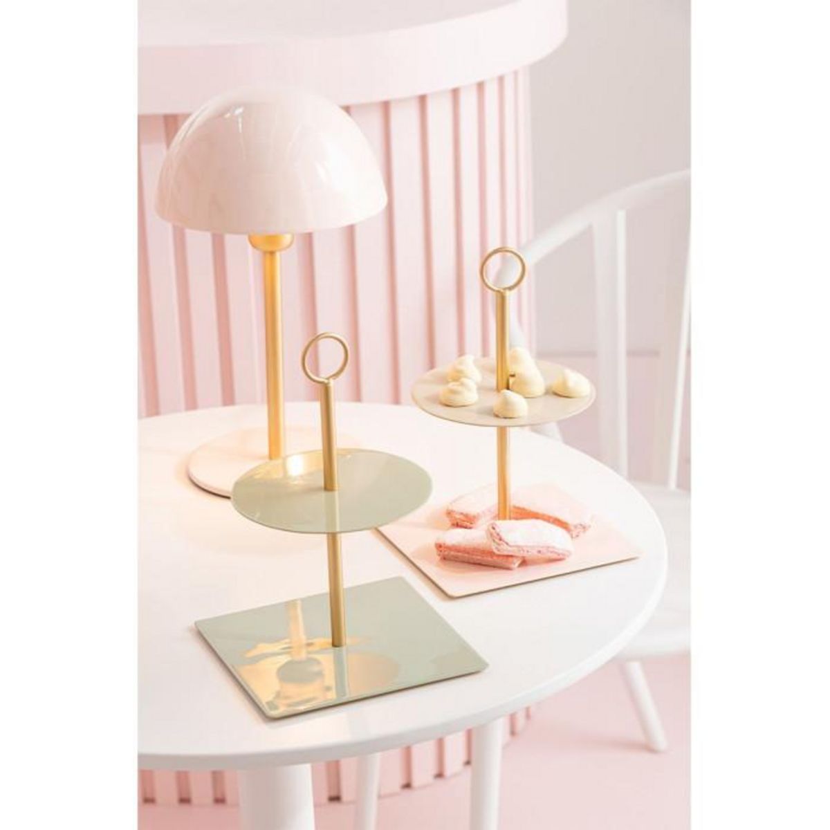 Paris Prix Plateau de Présentation 2 Niveaux  Médila  26cm Vert