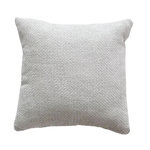 Paris Prix Coussin Déco Velours Chenillé  Kamala  40x40cm Gris Clair