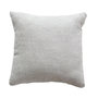Voir la diapositive 1 : Paris Prix Coussin Déco Velours Chenillé  Kamala  40x40cm Gris Clair