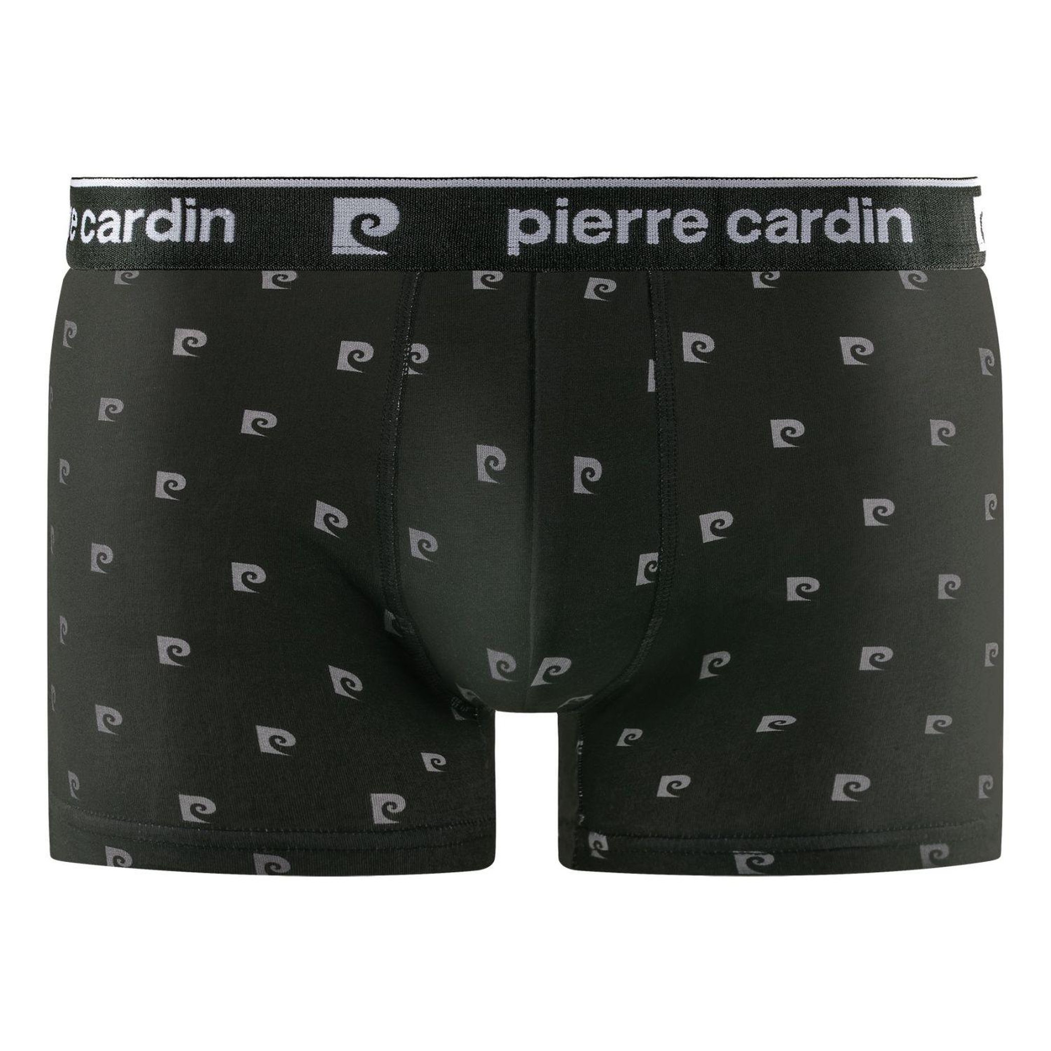 Voir la diapositive 3 : PIERRE CARDIN Lot de 3 boxers homme en coton Imprimé Class