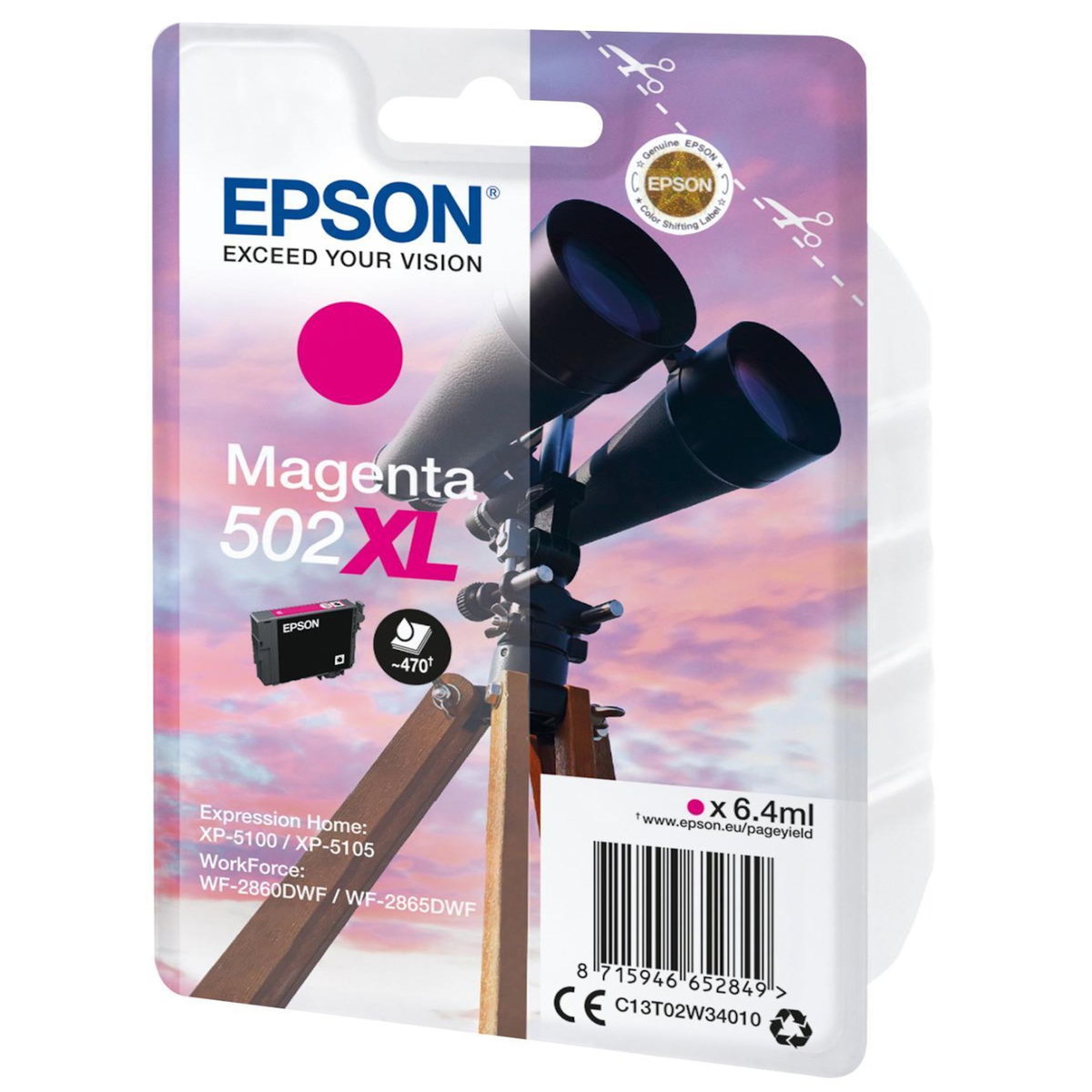 Epson EPSON Cartouche Jumelles - Magenta XL 502