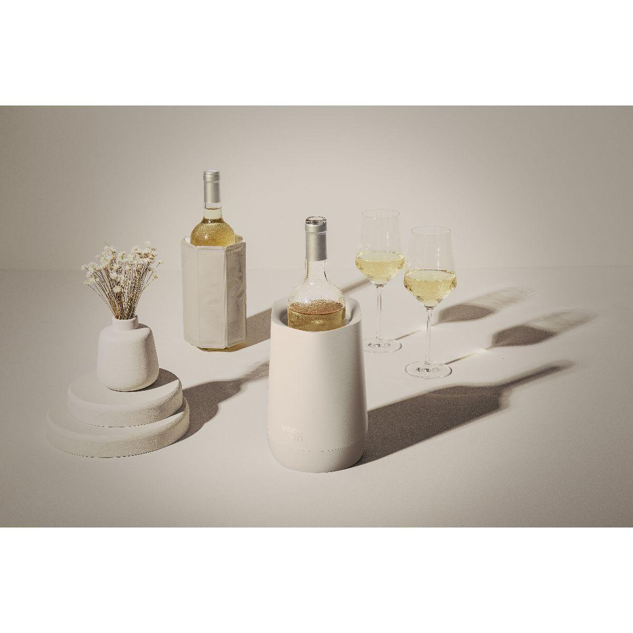 Voir la diapositive 4 : Vacu vin Refroidisseur de bouteille sable - 36482606