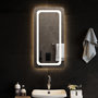Voir la diapositive 1 : VIDAXL Miroir de salle de bain a LED 40x80 cm