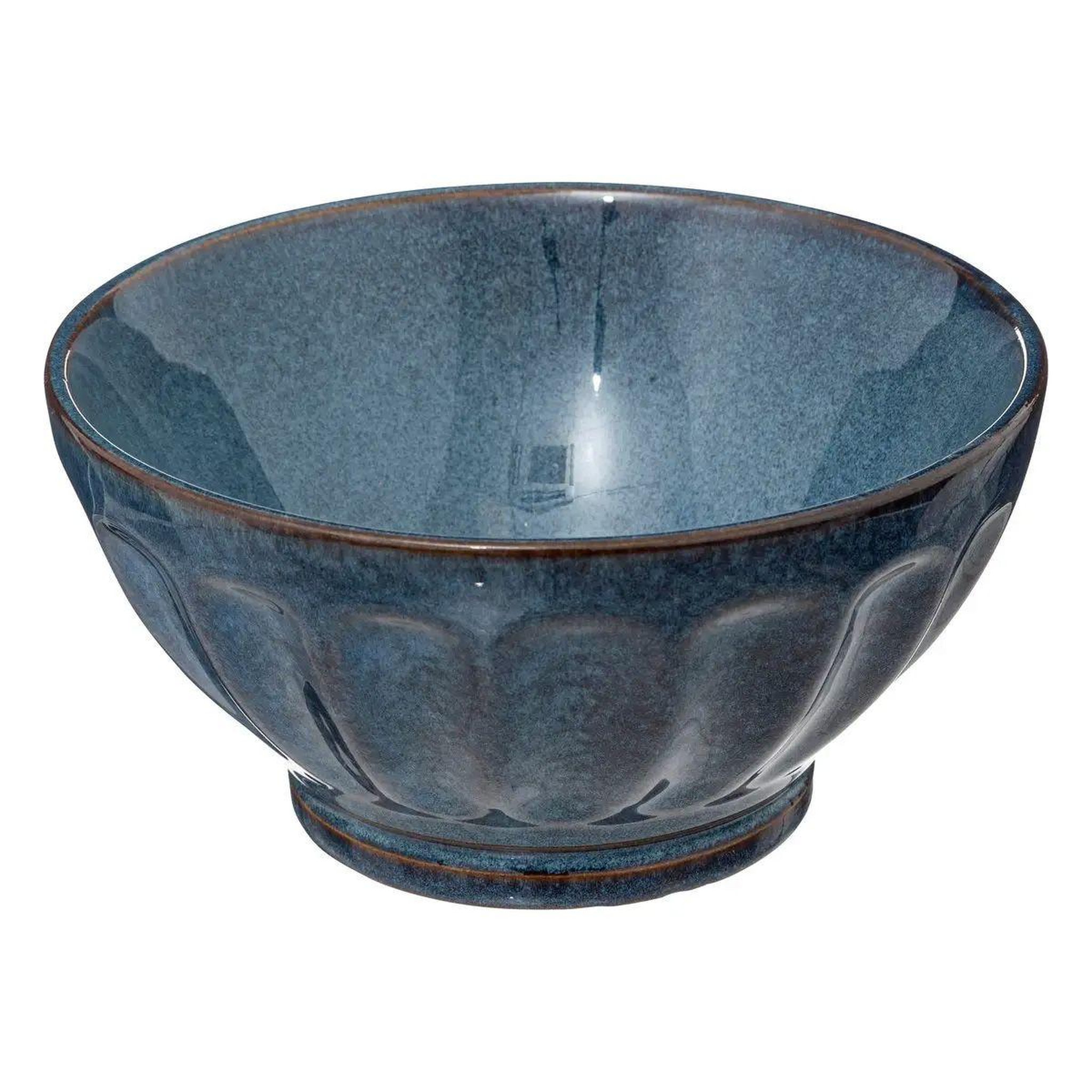 Voir la diapositive 2 : SECRET DE GOURMET Lot de 6 bols design  roma  56cl bleu