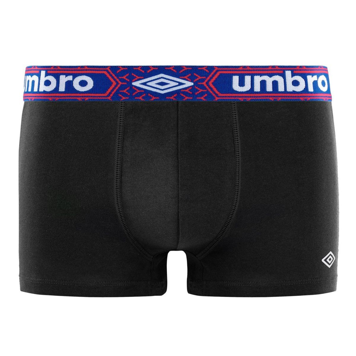 UMBRO Lot de 4 Boxers coton homme uni ceinture