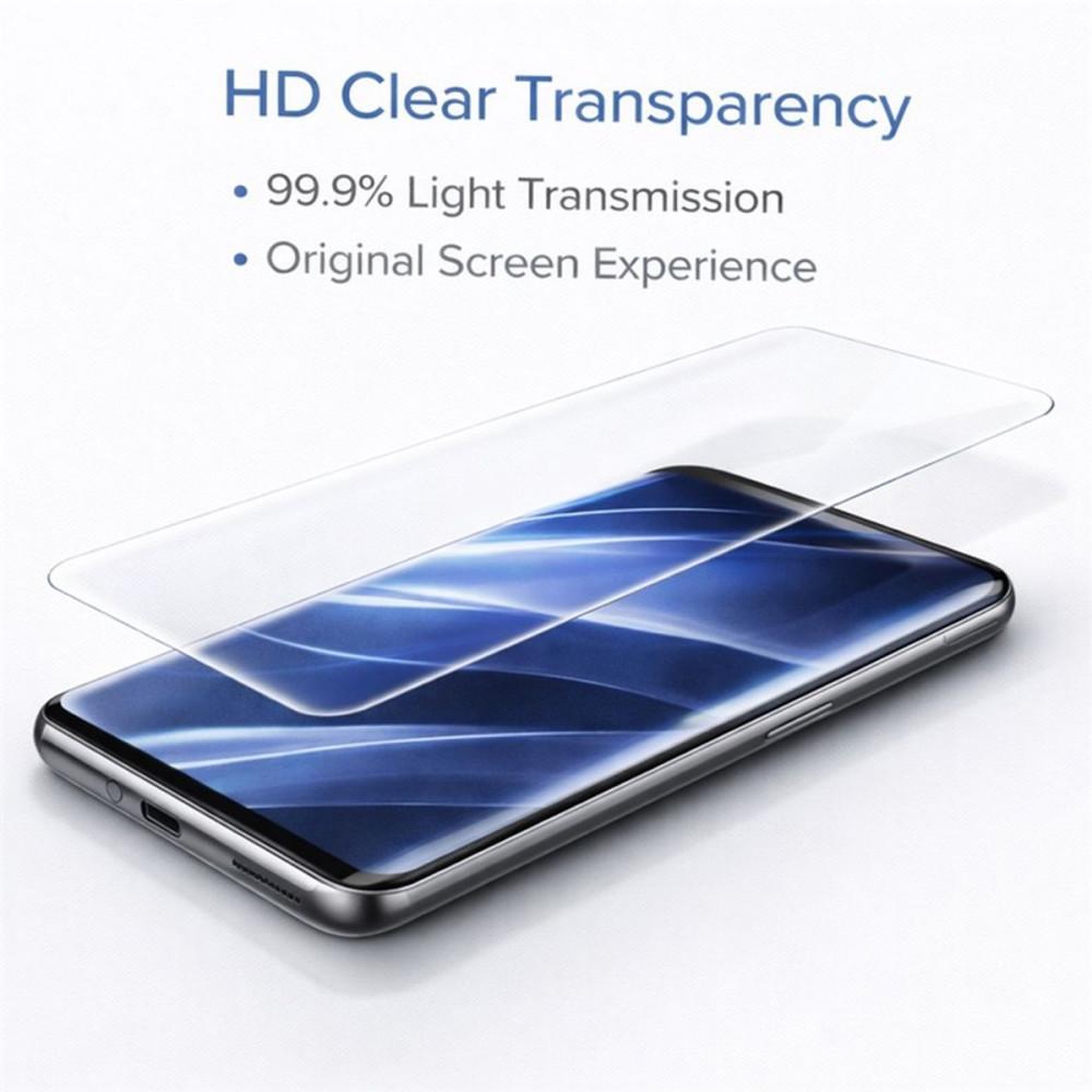 Voir la diapositive 3 : Film de protection en verre trempé incurvé pour écran OnePlus 13, 9H, compatible empreinte, haute transparence HD, lot de 2