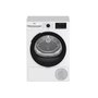 Voir la diapositive 1 : Beko Sèche-linge pompe à chaleur 60cm 8kg blanc - D5H284930W