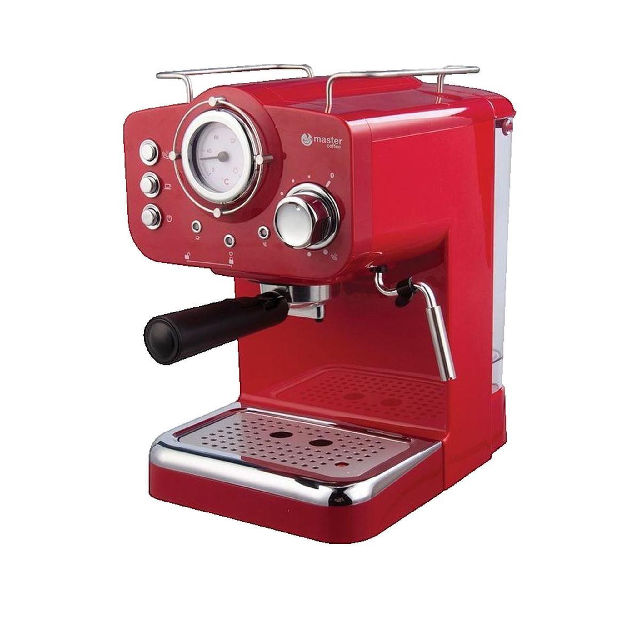 ASTER Machine à café Aster Ekspres MCoffee MC503RED Rouge