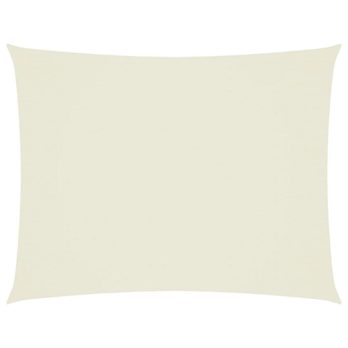VIDAXL Voile de parasol tissu oxford rectangulaire 3,5x5 m creme