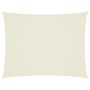 Voir la diapositive 2 : VIDAXL Voile de parasol tissu oxford rectangulaire 3,5x5 m creme