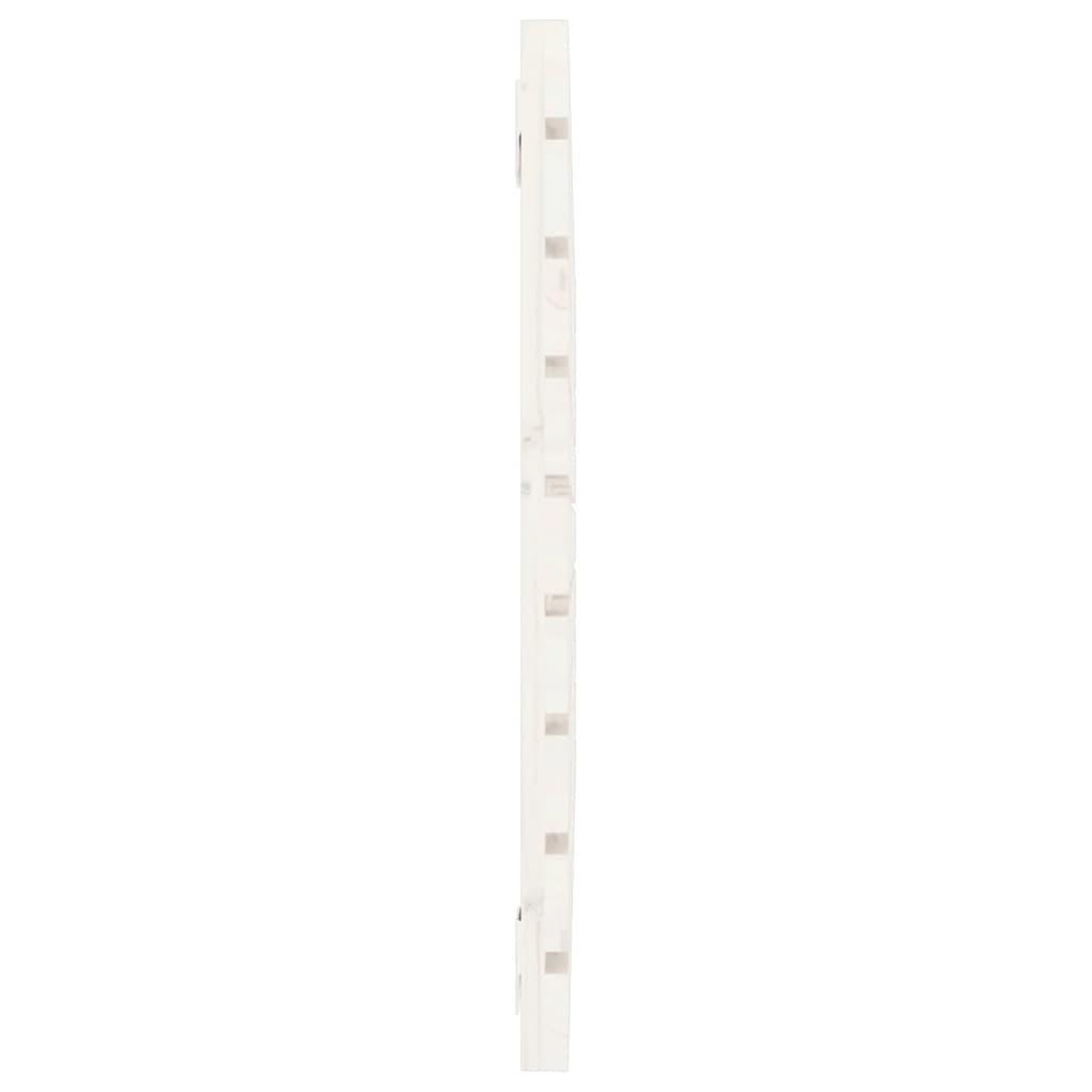 Voir la diapositive 5 : VIDAXL Tete de lit murale Blanc 81x3x63 cm Bois massif de pin