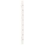 Voir la diapositive 5 : VIDAXL Tete de lit murale Blanc 81x3x63 cm Bois massif de pin
