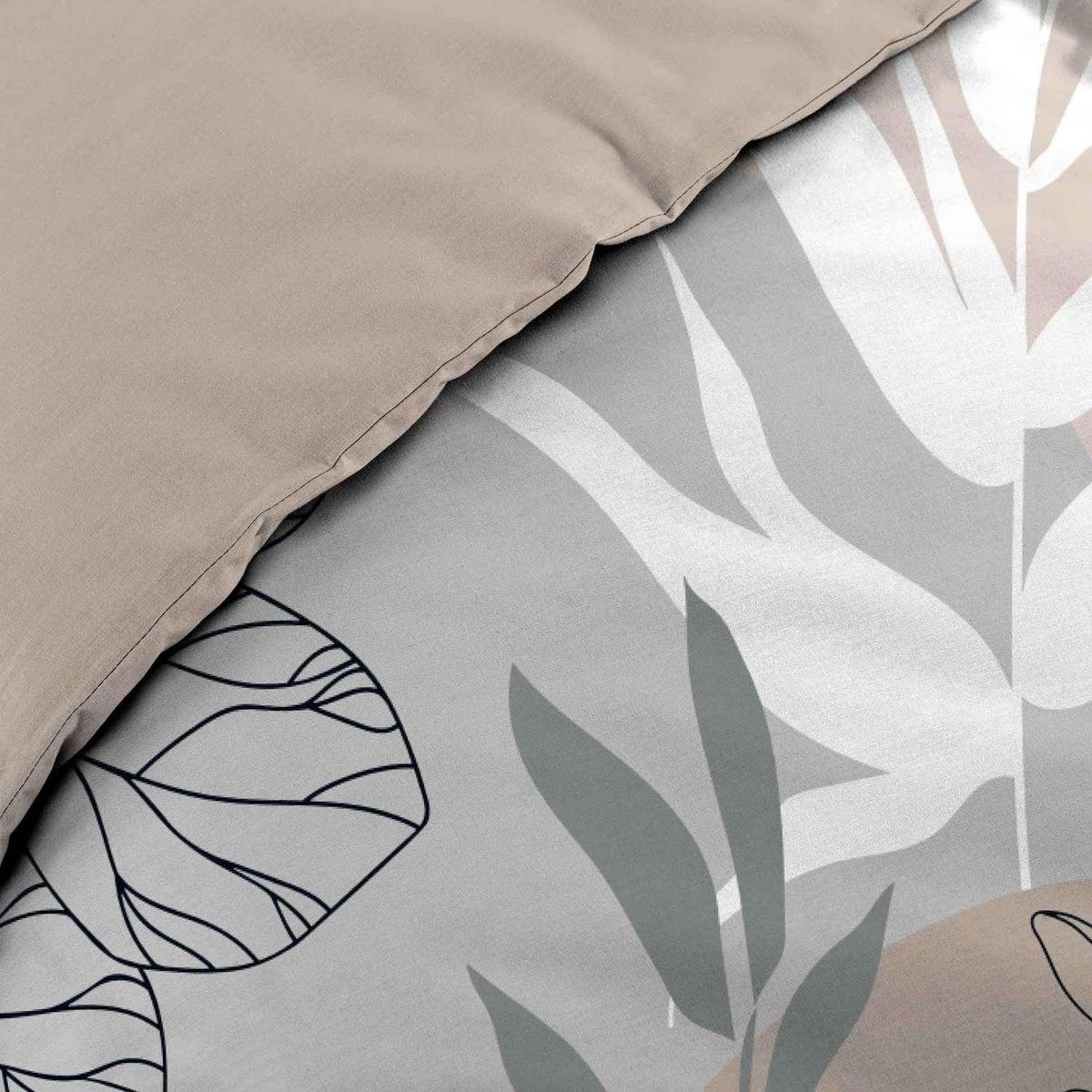 Douceur d'Intérieur Parure de lit POMONA - 100% coton - 220 x 240 cm