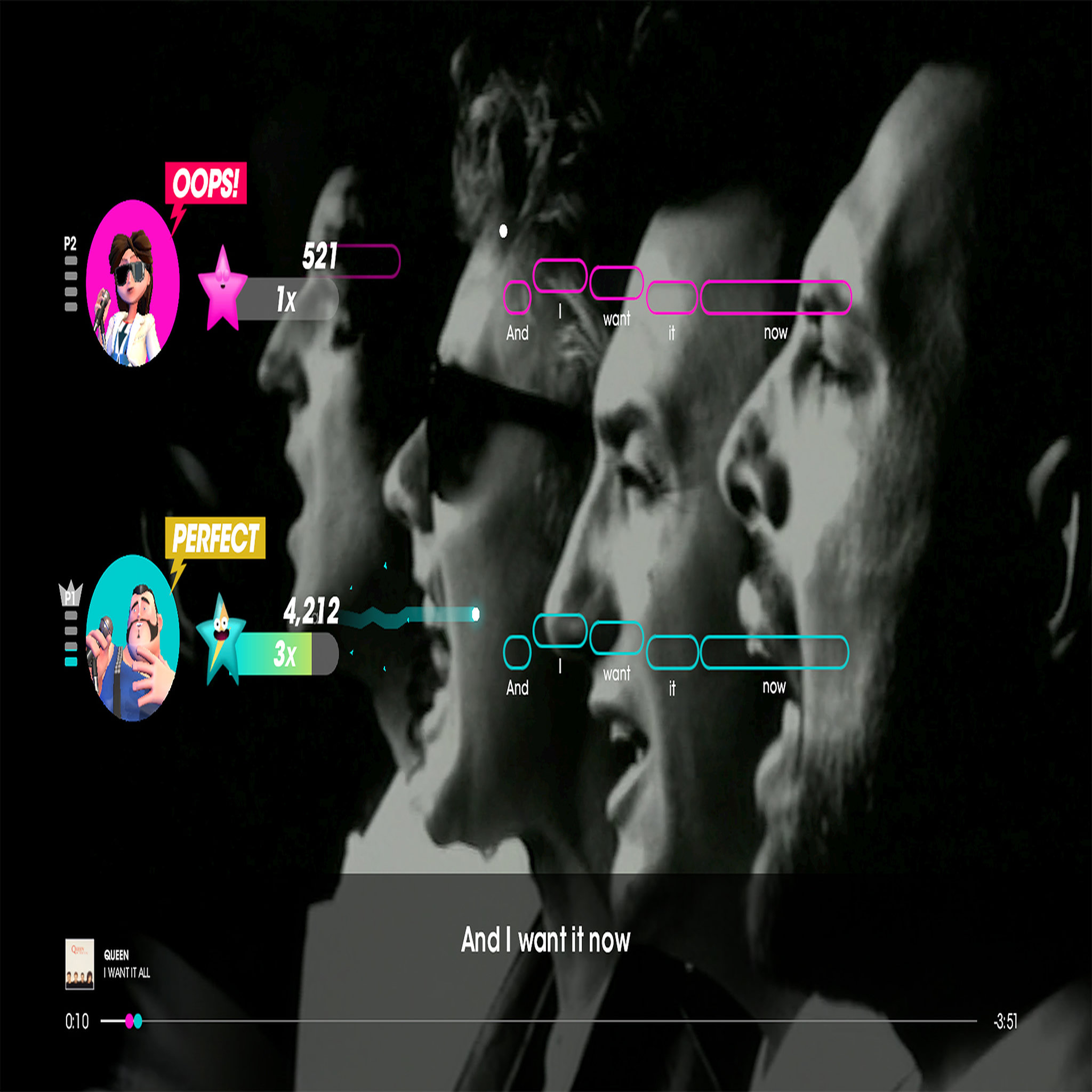 Voir la diapositive 5 : Let's Sing Queen 2 Micros PS4