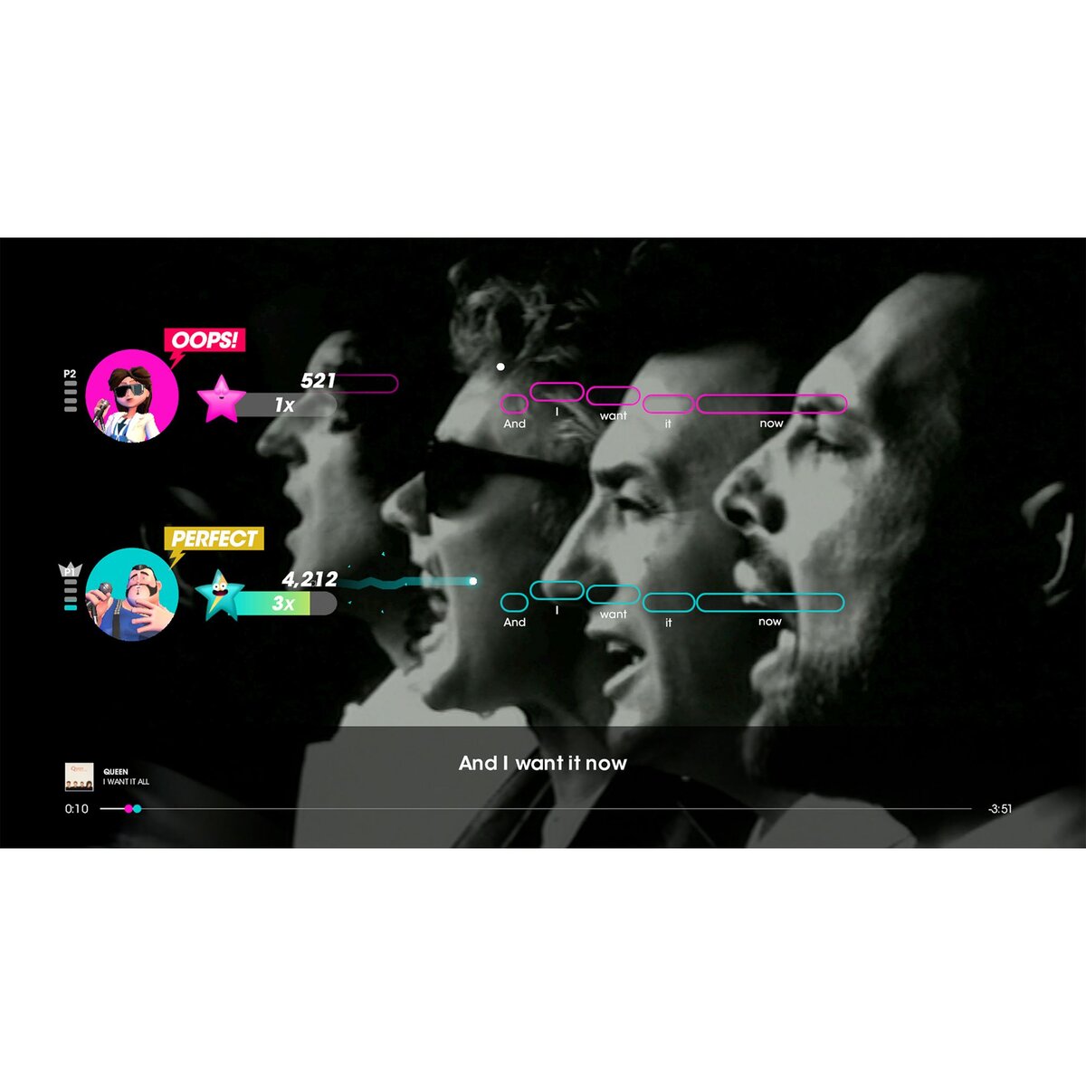 Let's Sing Queen 2 Micros PS4