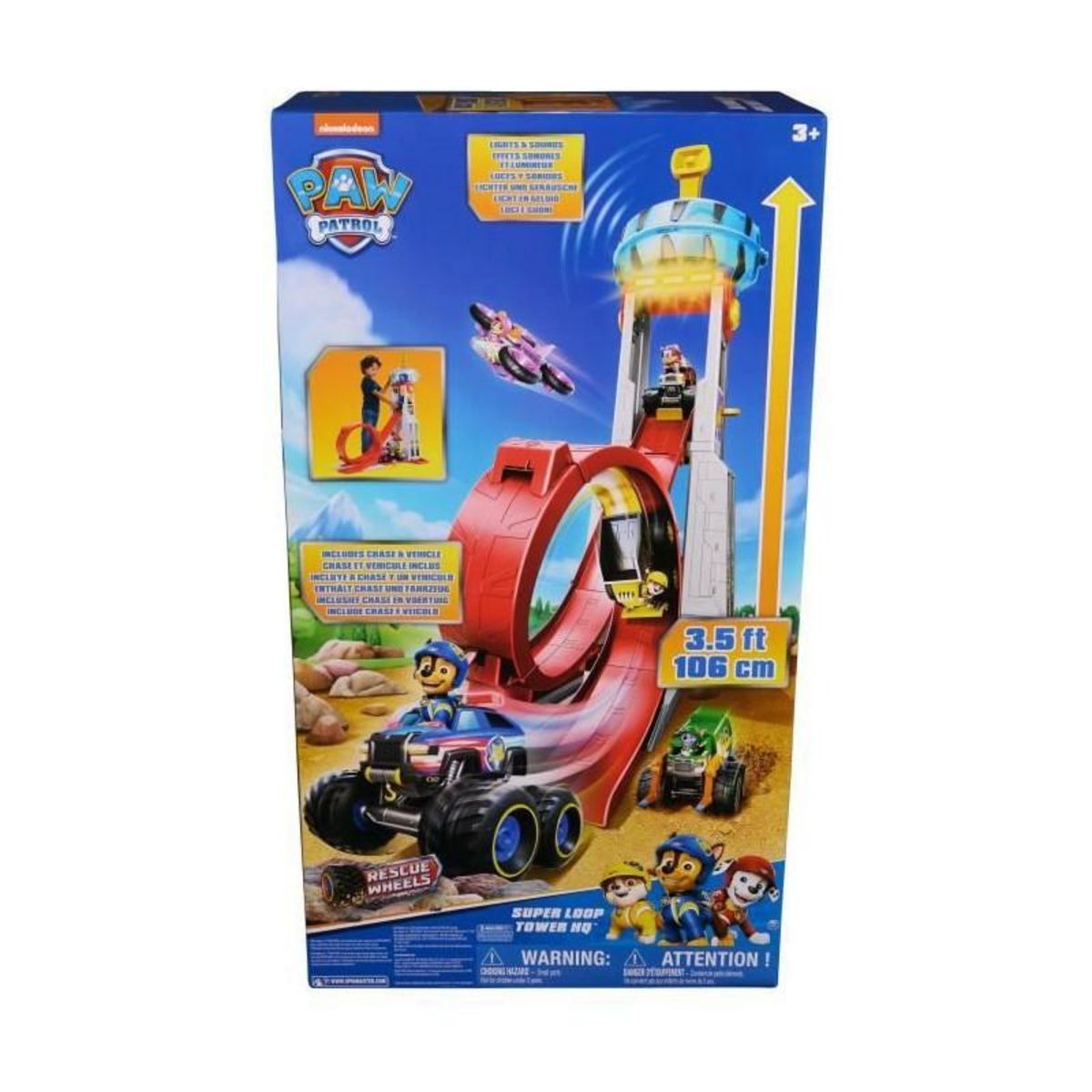 Spin Master SPIN MASTER QUARTIER GÉNÉRAL RESCUE WHEELS La Pat' Patrouille