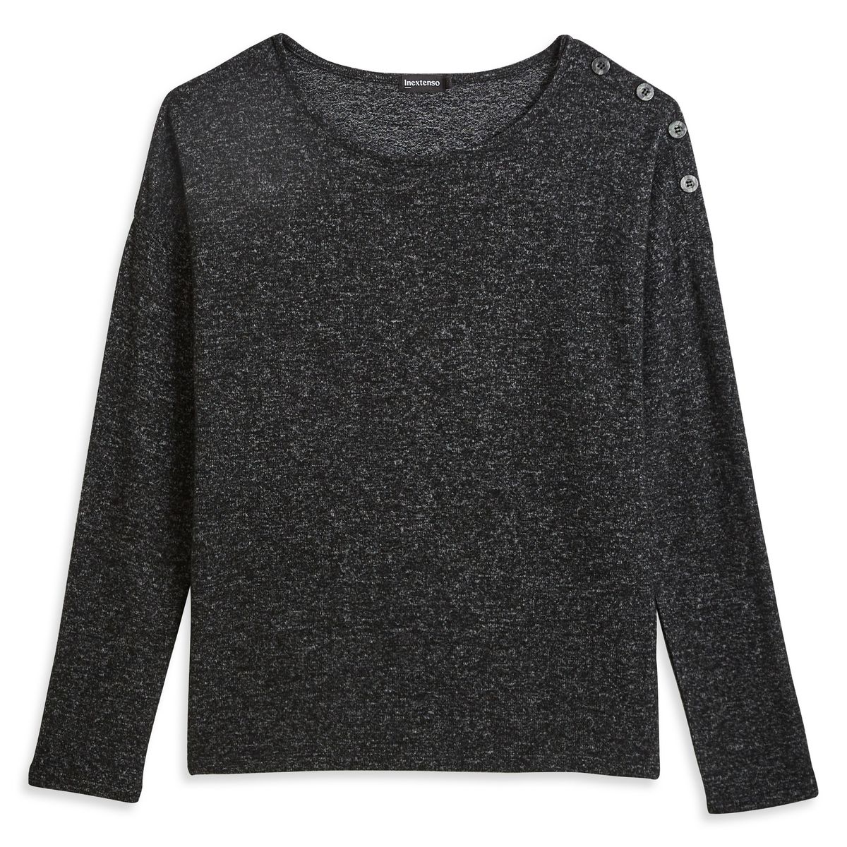 INEXTENSO T-shirt gris femme