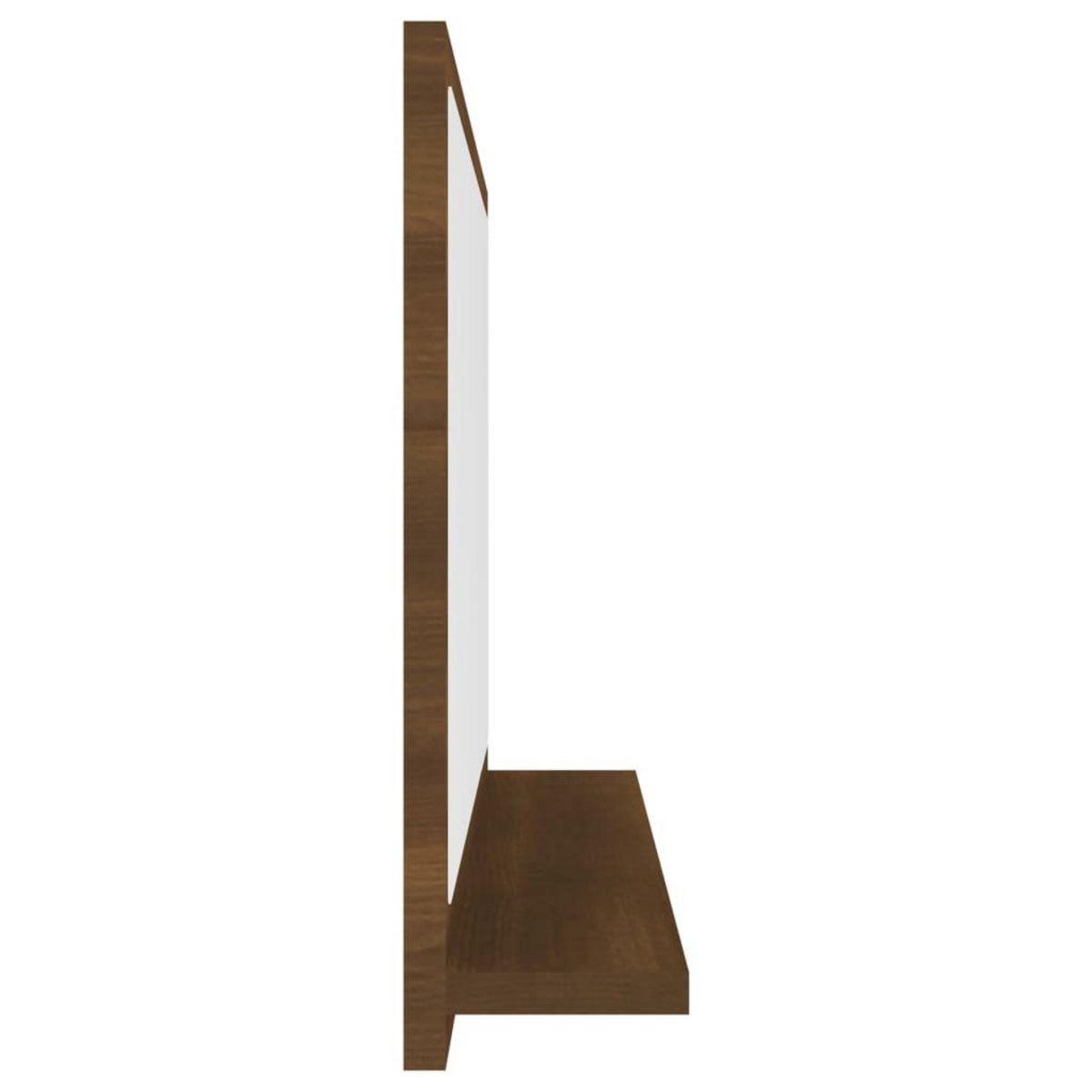 VIDAXL Miroir de bain Chene marron 40x10,5x37 cm Bois d'ingenierie