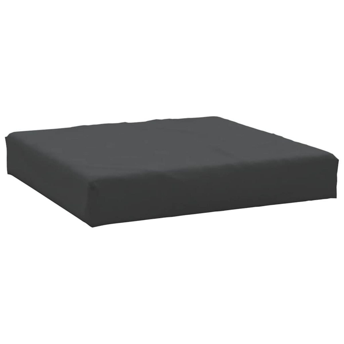 VIDAXL Coussins de palette lot de 3 noir tissu oxford