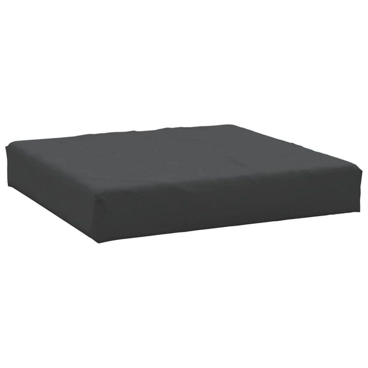 VIDAXL Coussins de palette lot de 3 noir tissu oxford