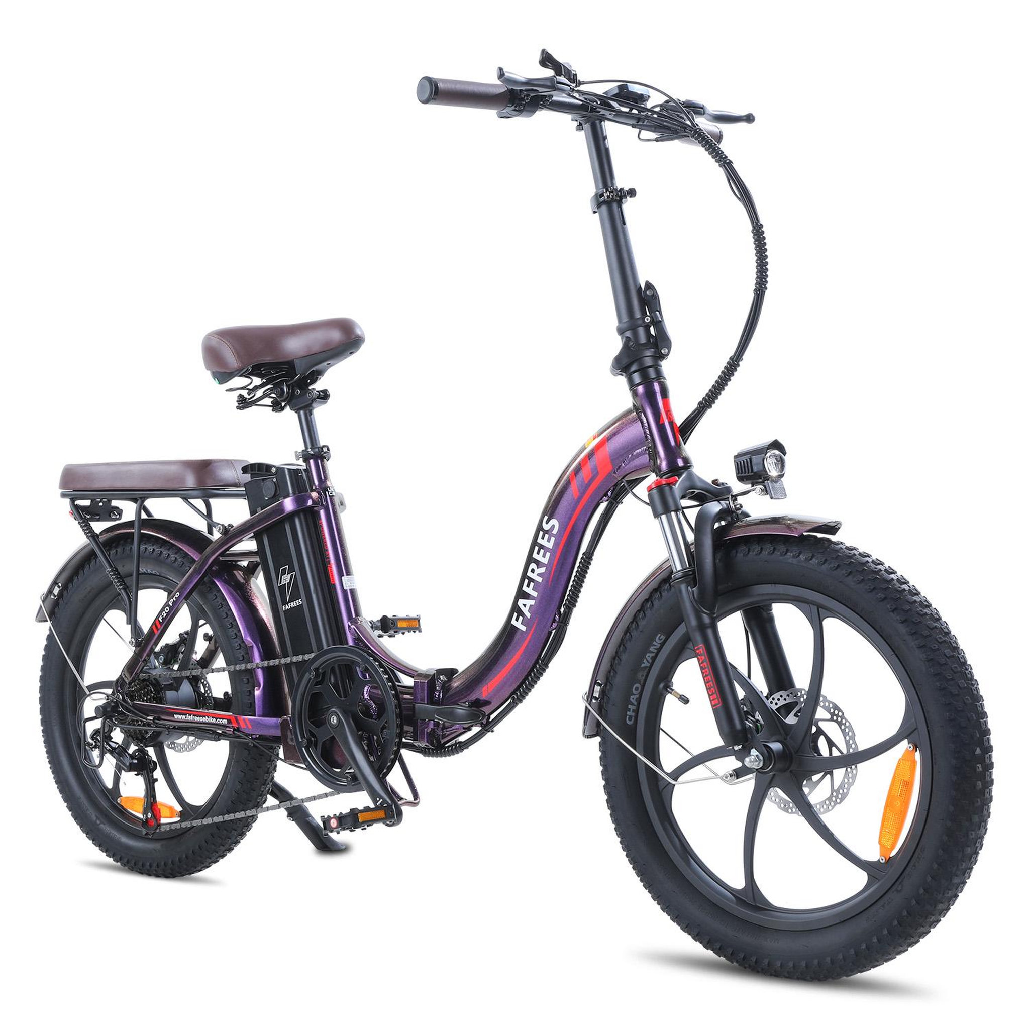 Voir la diapositive 4 : FAFREES Vélo électrique à gros pneus fafrees f20 pro