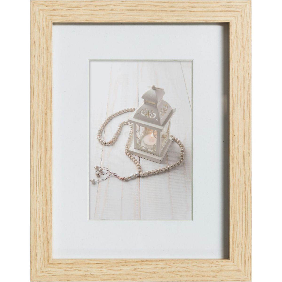 ATMOSPHERA 5 Cadres photos muraux Ethnique - Marron