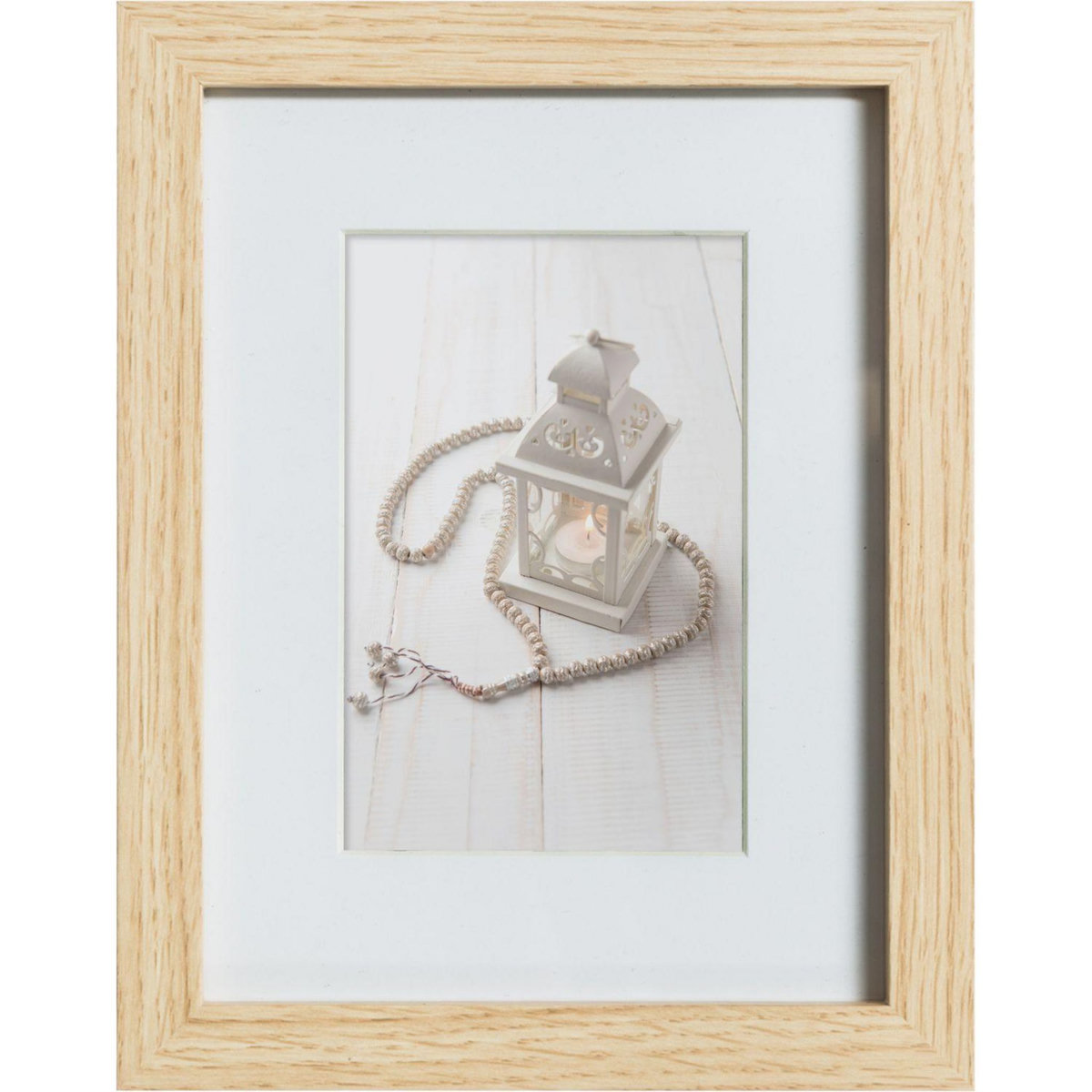 ATMOSPHERA 5 Cadres photos muraux Ethnique - Marron