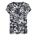 Vero Moda T Shirt /Blanc Femme Vero  oda  ava. Coloris disponibles : Bleu
