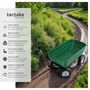 Voir la diapositive 2 : tectake Chariot de jardin et de transport avec fonction d'inclinaison vert
