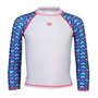 Voir la diapositive 1 : ARENA Lycra Blanc/Bleu/ Fille Arena Friends Kids