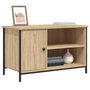 Voir la diapositive 3 : VIDAXL Meuble TV Chene sonoma 80x40x50 cm Bois d'ingenierie