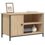 Voir la diapositive 3 : VIDAXL Meuble TV Chene sonoma 80x40x50 cm Bois d'ingenierie